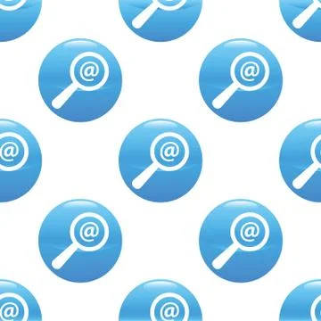 At under loupe sign pattern イラスト素材