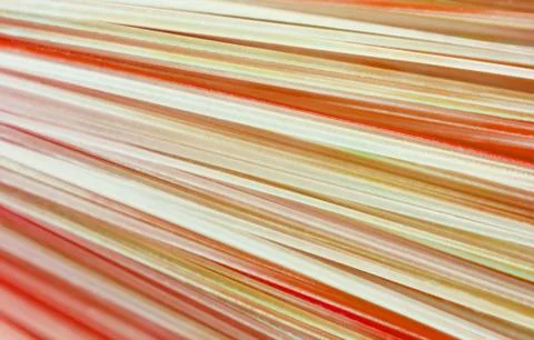 Under the microscope topknot Foto stock