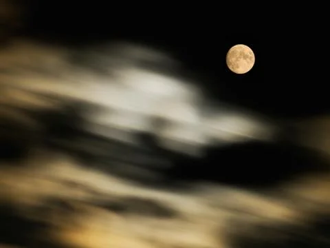 Under the moonlight Stock Photos