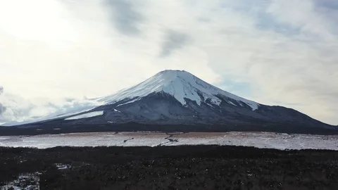 Under the Mount Fuji Stock Footage 124764042