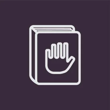 Under Oath Stock Illustration