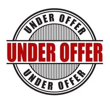 Under offer stamp Illustrazione stock