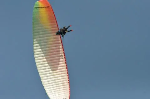 Under Parachute 写真素材