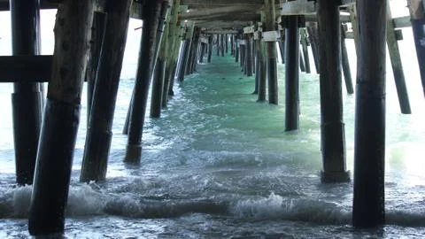 Under the Pier Stock Photos