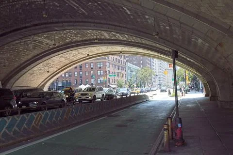Under the Queensboro Bridge Foto stock