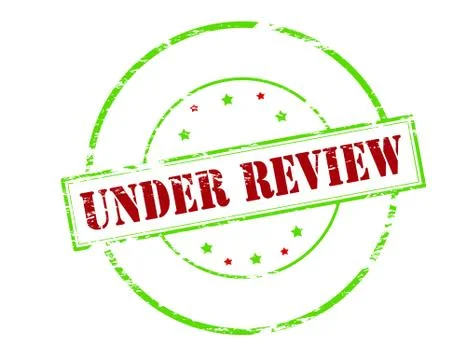 Under review Stock Illustration