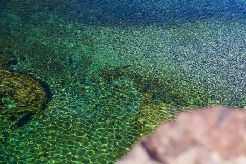 Under the River. Stock Photos