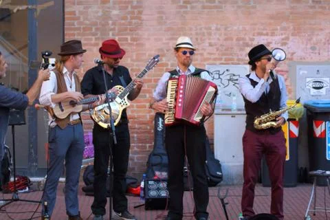 The under score orkestra Stock Photos