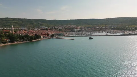 Under the sea to Izola Stock Footage 254583436