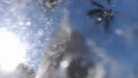 Under Shower Sun Video stock 200798198