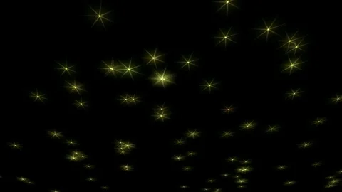 Under the starry sky in total darkness Stock Footage 84701807