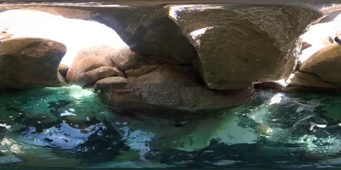 Under stone vision Stock Footage 234697889