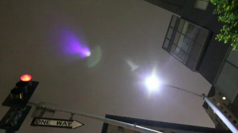 Under a stop light Stock Footage 773225