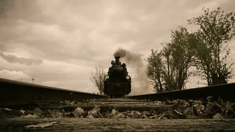 Under train Stock Footage 89012981