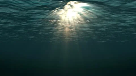 Under Water 001 - Loop - 24 fps Stock Footage 18171372