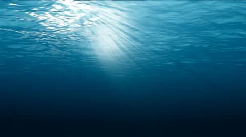 Under Water 008 - Loop - 24 fps Video stock 18176244