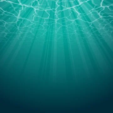 Under water background Stock Illustration