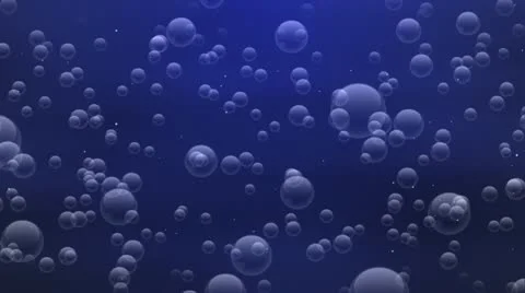 Under Water Bubbles Stock Footage 22339074
