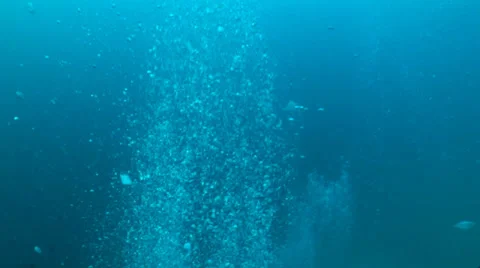 Under water buble Stock Footage 39423992