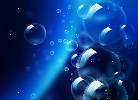 Under water Stock Illustration