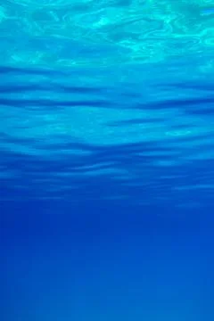 Under water light rays Stock Photos