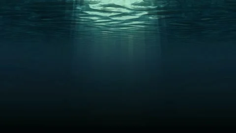 Under water lights turn on Stock Footage 180957010