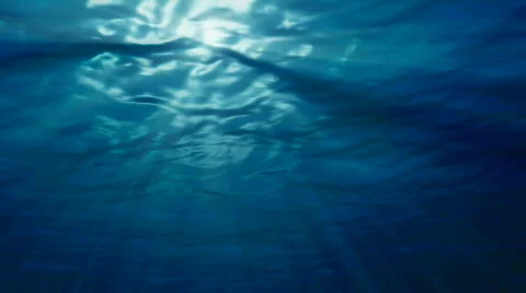 Under Water Loopable HD1080 Stockbeeldmateriaal 666834