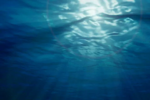 Under Water Loopable NTSC Video stock 666829