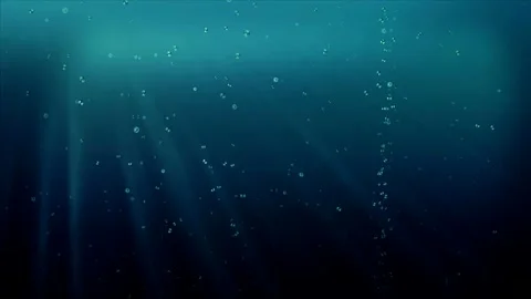 Under water ocean bubbles seamless loop 스톡 동영상 317508007