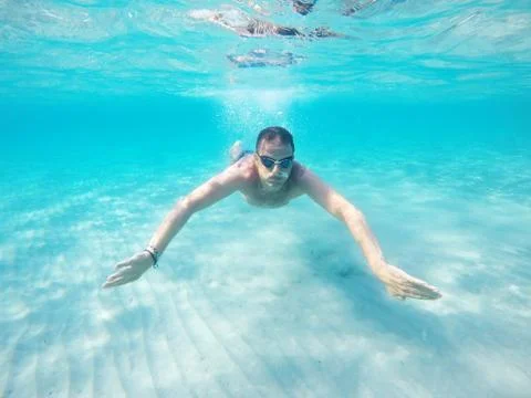 Under water Stock Photos