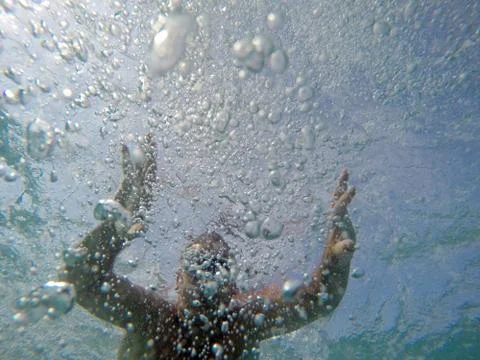 Under water Stock Photos