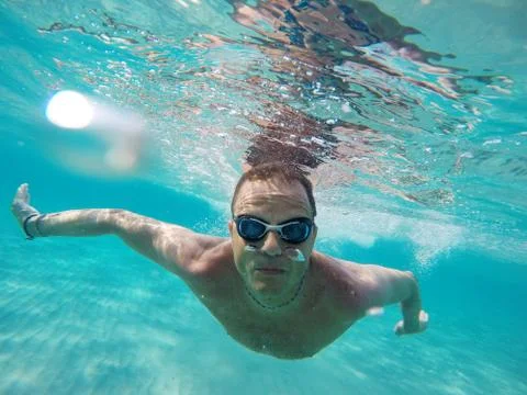 Under water Stock Photos