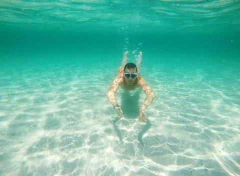 Under water Stock Photos
