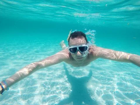 Under water Stock Photos