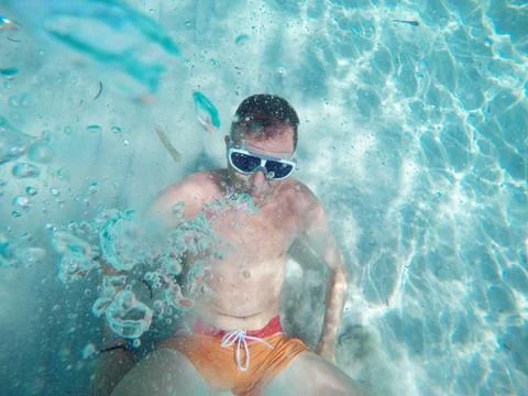 Under water Stock Photos