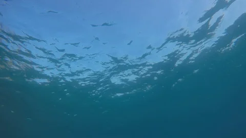 Under Water Reflaction and Rays Stock Footage 116562097