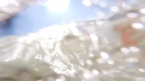 Under the water, slow motion Stock Footage 44482797