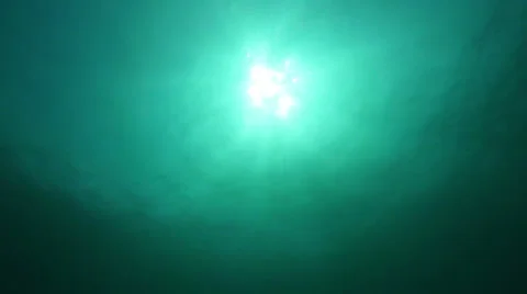 Under water Sun Stock Footage 39423401