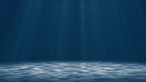 Under water with sun light in the ocean. Stock Footage 167797473