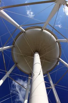 Under The Water Tower Stock Photos