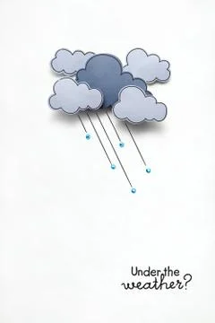 Under the weather. Stock Photos