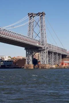 Under the Williamsburg Bridge Foto stock