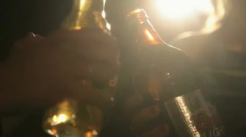 Underage Drinking 1 Stock Footage 12321694