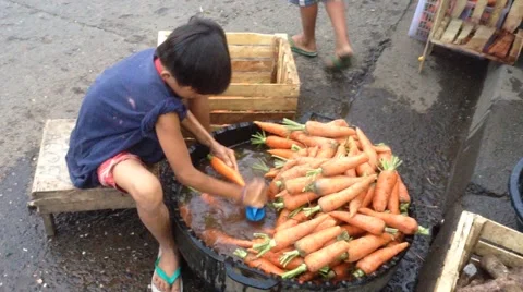 Underage labor Stock Footage 47136051