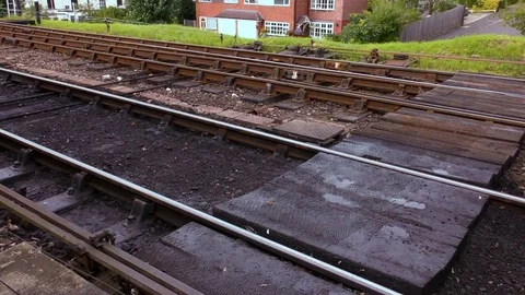 Undercarriage and wheels of a classic steam train Stock Footage 80285807