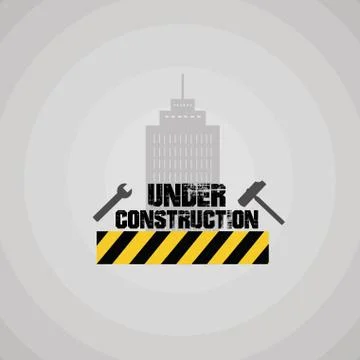 Underconstruction design Stock Illustration