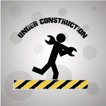 Underconstruction design Stock Illustration