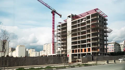 Underconstruction TIMELAPSE Stock Footage 150740138