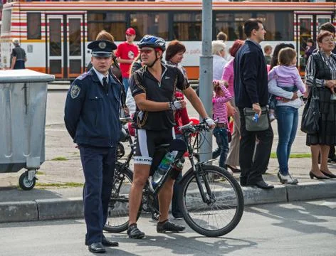 Undercover cop Stock Photos
