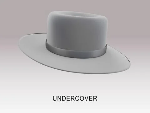 UNDERCOVER - surveillance concept Stock Illustration